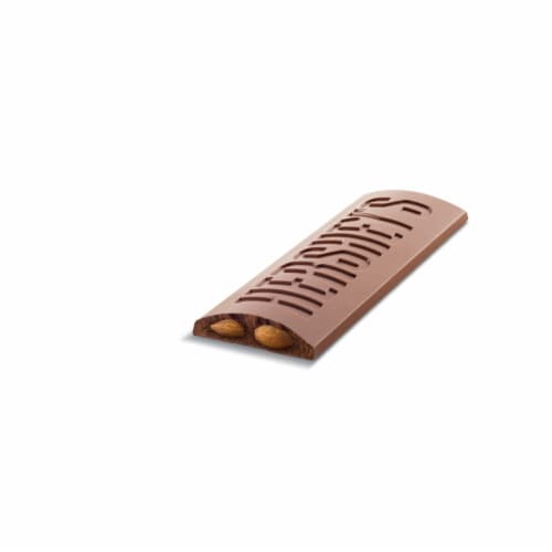 HERSHEY'S Milk Chocolate with Whole Almonds King Size Candy Bar Perspective: right