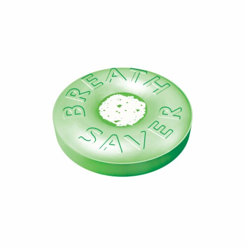 BREATH SAVERS Spearmint Flavored Sugar Free Breath Mints Tin Perspective: right