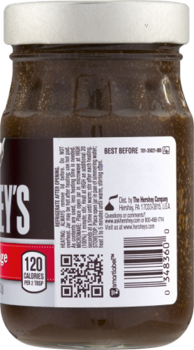 Hershey's Hot Fudge Topping Perspective: right