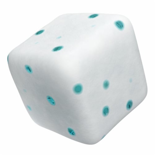 ICE BREAKERS ICE CUBES Wintergreen Flavored Sugar Free Chewing Gum Bottle Perspective: right