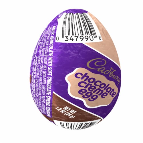 CADBURY CRÈME EGG Milk Chocolate Easter Candy Eggs Perspective: right