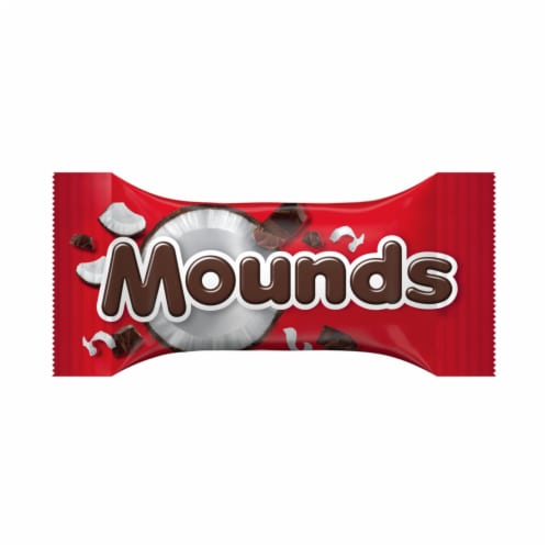 MOUNDS Dark Chocolate and Coconut Snack Size Halloween Candy Bars, 11.3 ...