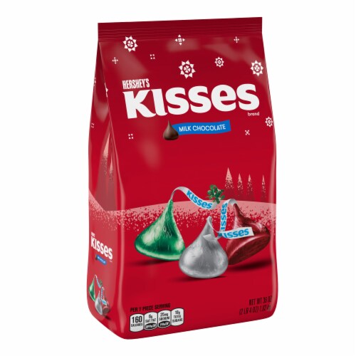 Hershey's Kisses Milk Chocolate Holiday Candy, 36 oz Metro Market