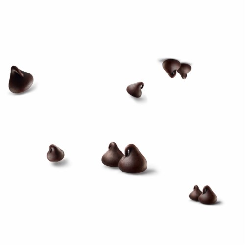 HERSHEY'S Zero Sugar Chocolate Baking Chips Bag Perspective: right