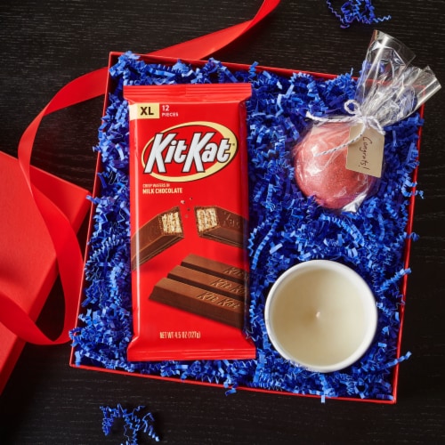 KIT KAT® Milk Chocolate Wafer XL Candy Bar Perspective: right