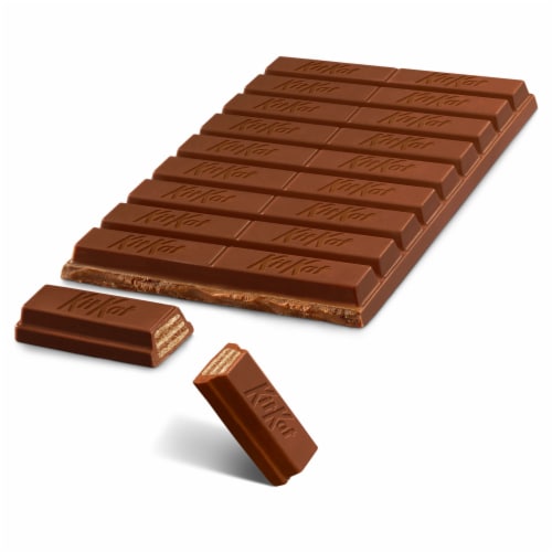 KIT KAT® Milk Chocolate Wafer XL Candy Bar Perspective: right