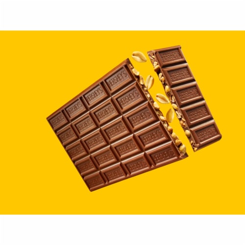 HERSHEY'S MR. GOODBAR Chocolate with Peanuts Giant Candy Bar Perspective: right