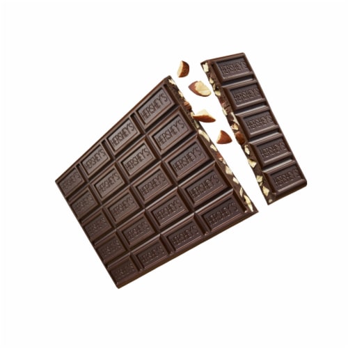 HERSHEY'S SPECIAL DARK Chocolate with Almonds Giant Candy Bar Perspective: right