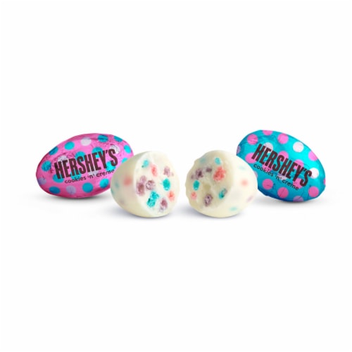 HERSHEY'S Cookies 'n' Creme Eggs Easter Candy Bag Perspective: right