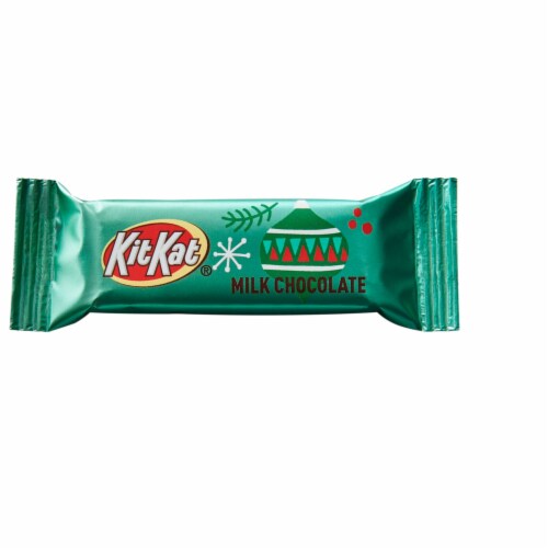 KIT KAT® Miniatures Milk Chocolate Wafer Christmas Candy Bag Perspective: right