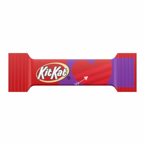 KIT KAT® Miniatures Milk Chocolate Wafer Valentine Candy Bag Perspective: right