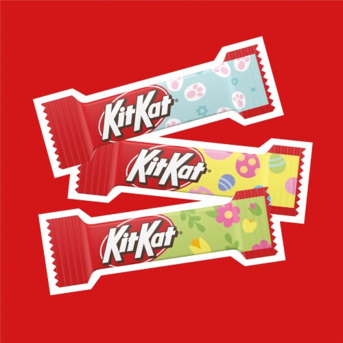 KIT KAT® Miniatures Milk Chocolate Wafer Easter Candy Bag Perspective: right