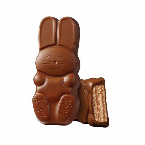 KIT KAT® Milk Chocolate Wafer Snack Size Bunnies Easter Candy Bag Perspective: right
