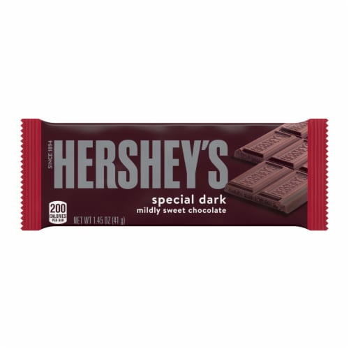 HERSHEY'S SPECIAL DARK Mildly Sweet Chocolate S'mores Candy Bars Perspective: right