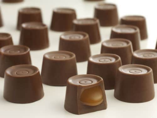 Rolo® Creamy Caramels Wrapped in Rich Chocolate Candy Perspective: right