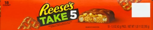 Take 5 Reese's Chocolate Bars Perspective: right