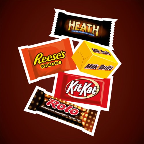 Hershey Assorted Flavored Snack Size Candy Party Pack Perspective: right