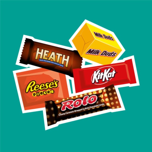 Hershey Assorted Flavored Snack Size Candy Party Pack Perspective: right