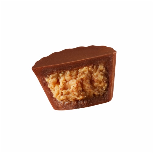 REESE'S Miniatures Milk Chocolate and Peanut Butter Cups Candy Share Pack Perspective: right
