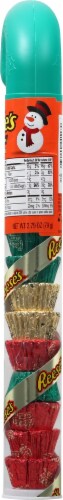 Reese's Miniature Peanut Butter Cups Filled Candy Cane Perspective: right