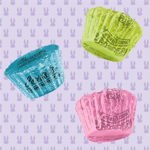 REESE'S Miniatures Milk Chocolate and Peanut Butter Cups Easter Candy Big Bag Perspective: right