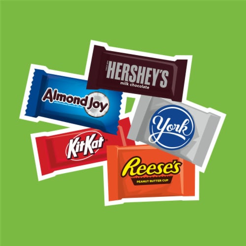 Hershey Assorted Chocolate Flavored Candy Party Pack Perspective: right