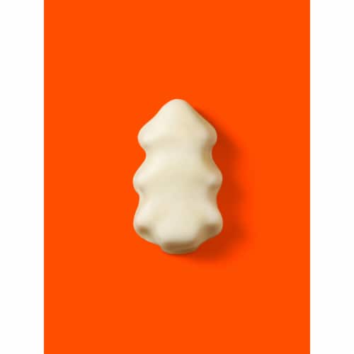 REESE'S White Creme Snack Size Peanut Butter Trees Christmas Candy Bag Perspective: right