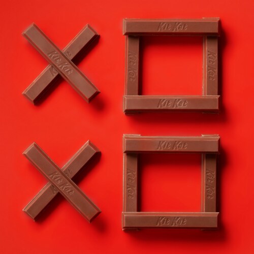 KIT KAT® Milk Chocolate Wafer Valentine Candy Bars Perspective: right