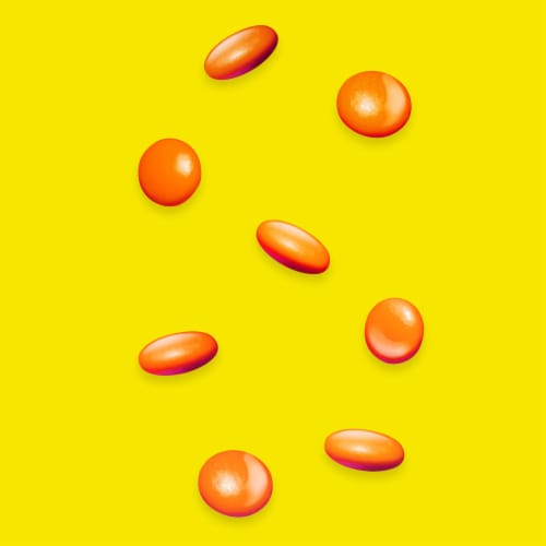 REESE'S PIECES Peanut Butter Easter Candy Gift Bag Perspective: right