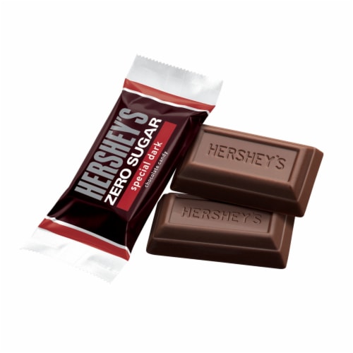 HERSHEY'S SPECIAL DARK Zero Sugar Chocolate Candy Bag Perspective: right