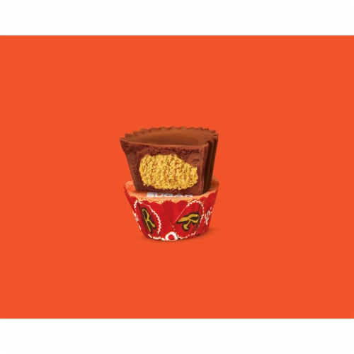 REESE'S Zero Sugar Miniatures Chocolate Peanut Butter Cups Candy Bag Perspective: right