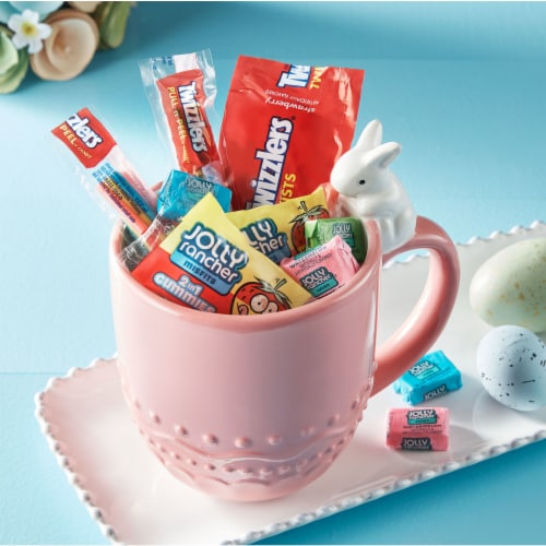 TWIZZLERS and JOLLY RANCHER Fruit Flavored Assortment Treats Easter Candy Variety Bag Perspective: right