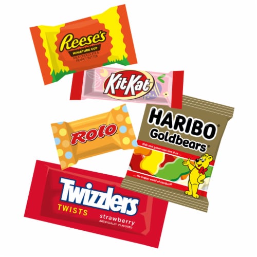 Hershey Assorted Flavored Easter Candy Bag Perspective: right
