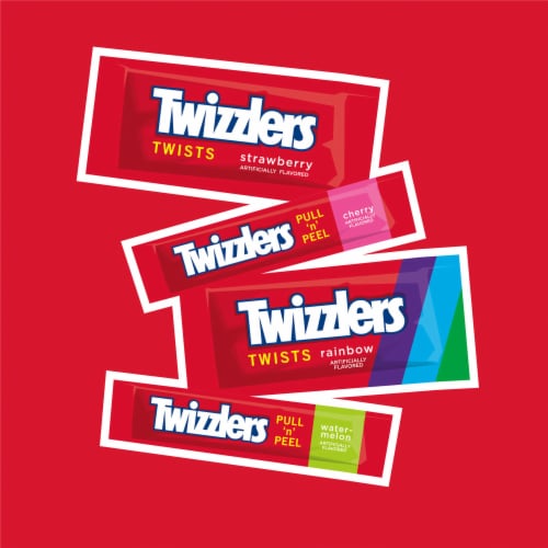 TWIZZLERS Assorted Flavored Licorice Style Candy Bulk Party Pack Perspective: right