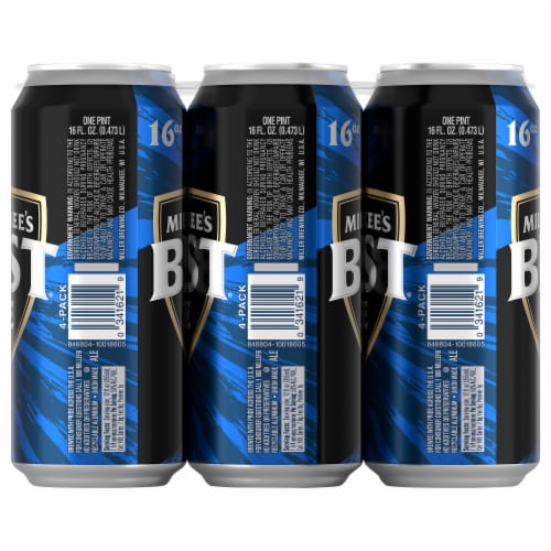 Milwaukee's Best Ice Beer American Lager Beer Perspective: right