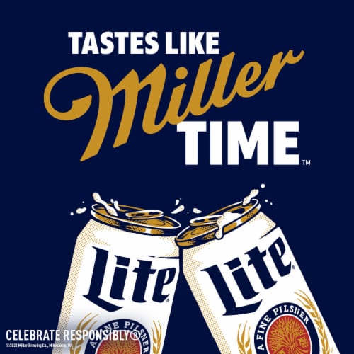 Miller Lite American Pilsner Light Lager Beer, 40 fl oz - Kroger