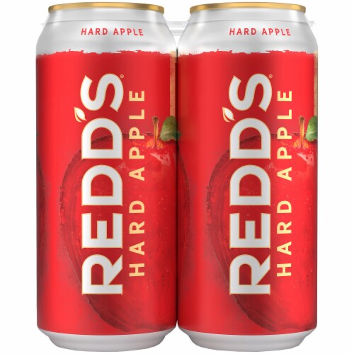 Redd's Hard Apple Ale Beer Perspective: right