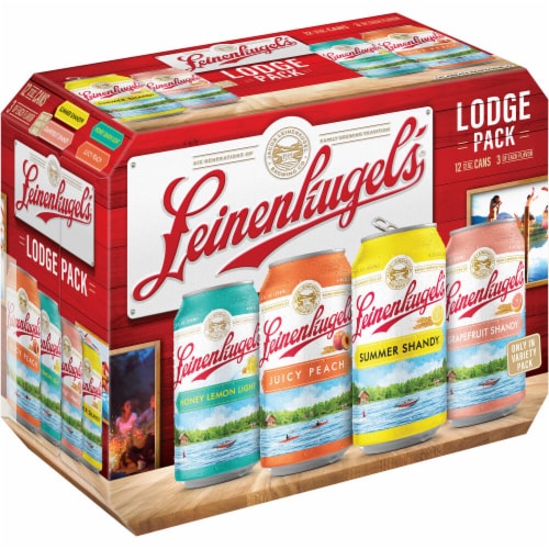 Leinenkugel's Lodge Summer Craft Beer Variety Pack Perspective: right