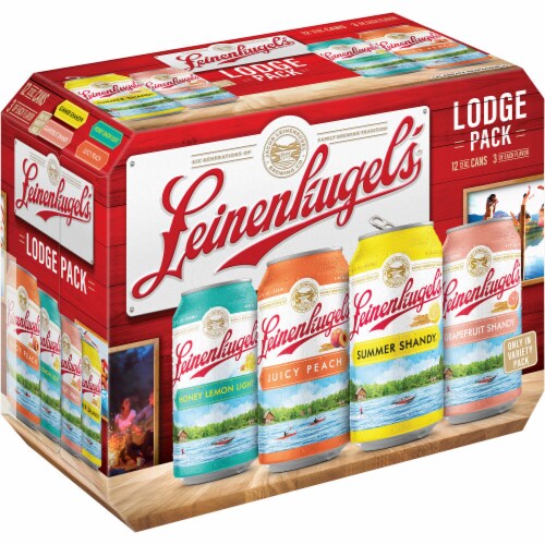 Leinenkugel's Lodge Summer Craft Beer Variety Pack Perspective: right