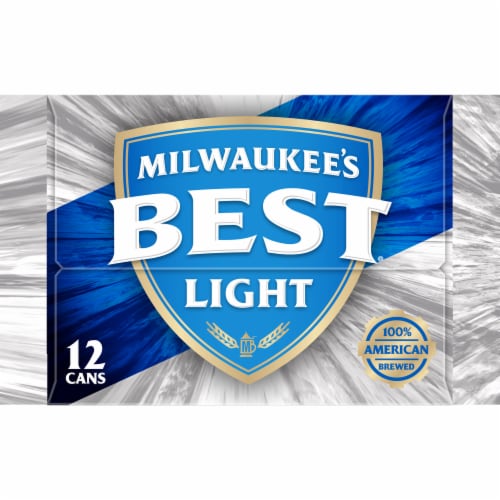 Milwaukee’s Best Light American Lager Beer 12 Cans