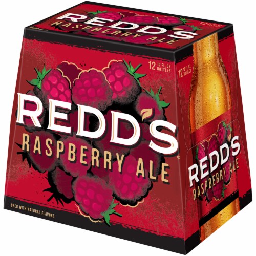 Redd's Strawberry Ale Beer Perspective: right