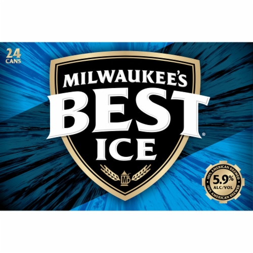 Milwaukee's Best Ice American Lager Beer Perspective: right