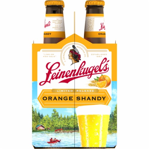 Leinenkugel's Orange Shandy Beer Perspective: right