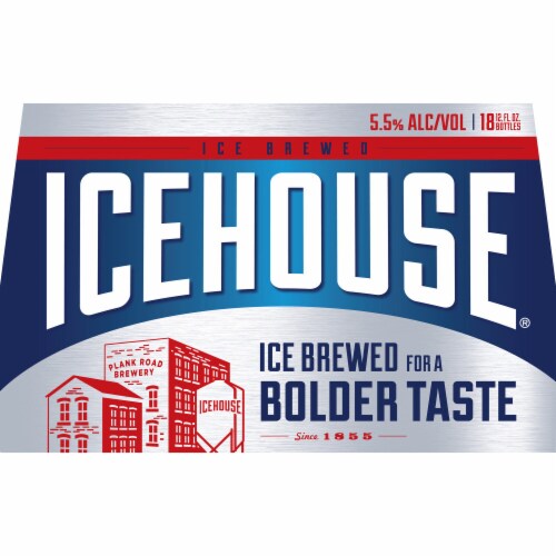 Icehouse American Lager Beer Perspective: right
