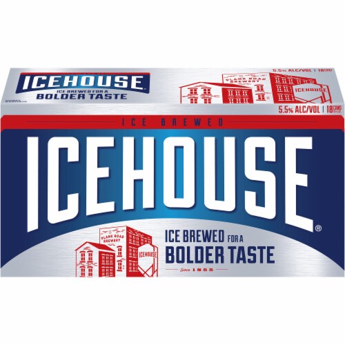 Icehouse American Lager Beer Perspective: right