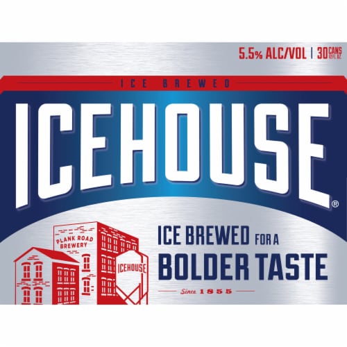 Icehouse American Lager Beer Perspective: right