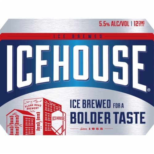 Icehouse American Lager Beer Perspective: right