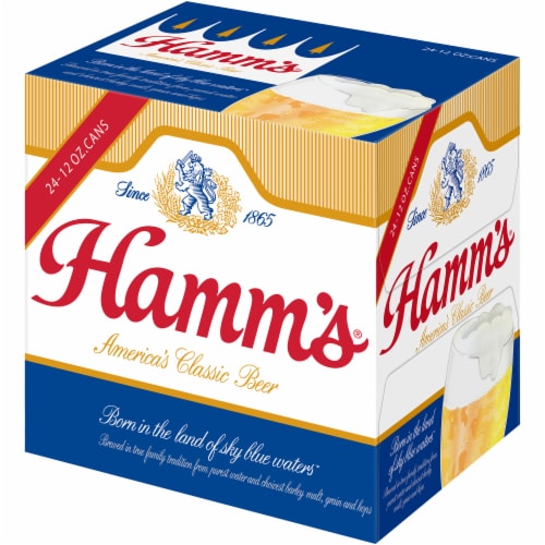 Hamm's Classic Beer Perspective: right