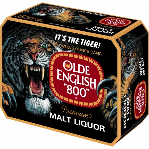 Olde English 800® Malt Liquor Perspective: right