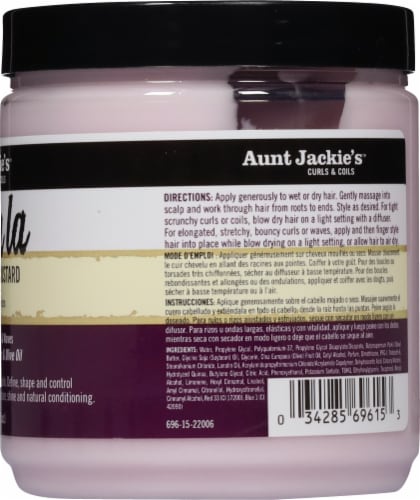 Aunt Jackie's™ Curl La La Defining Curl Custard Perspective: right